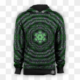 Green Metatron"s Cube - Sweater, HD Png Download - metatron's cube png
