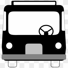 Car Clipart Front View - Bus Clipart Front, HD Png Download - car front view png