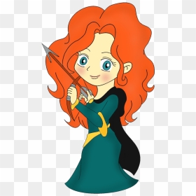 Brave Clipart Brave Merida - Brave Clipart, HD Png Download - merida png