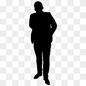 Free Png Man Standing Silhouette Png Images Transparent - Person Silhouette Transparent Background, Png Download - man standing silhouette png