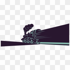 Transparent Train Silhouette Png - Illustration, Png Download - train silhouette png