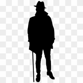 20 Man Silhouette - Man Silhouette Transparent, HD Png Download - man standing silhouette png