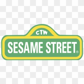 Ctw Sesame Street Logo Png, Transparent Png - sesame street sign png