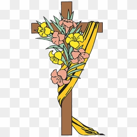 Clip Art Of Easter Cross - Easter Cross Clip Art Png, Transparent Png - easter cross png