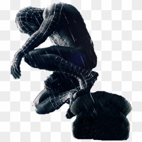 Spiderman Black Transparent Background - Sam Raimi Black Spiderman Suit, HD Png Download - black spiderman png