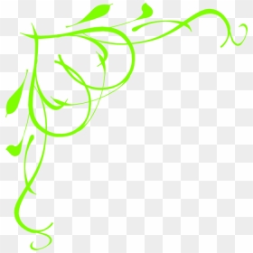 Page Border Clip Art - Leaf Page Borders Green, HD Png Download - page borders png
