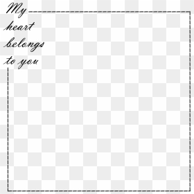 Page Border No - Love Page Borders, HD Png Download - page borders png