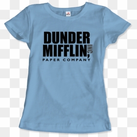 Active Shirt, HD Png Download - dunder mifflin logo png