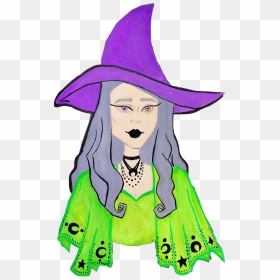 #witch #witches #witchesbrew #witchhat #witchstickers - Cartoon, HD Png Download - witches hat png