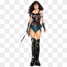 Wonder Woman Gal Gadot Full Body, HD Png Download - handsome squidward png