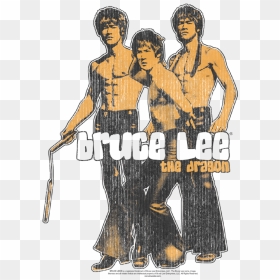 Bruce Lee Nunchucks Men"s Tank - Illustration, HD Png Download - nunchucks png