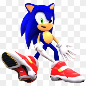 Sonic"s New Soap Shoes Render By - Soap Shoes Sonic Render, HD Png Download - sonic adventure png
