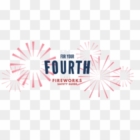 Graphic Design, HD Png Download - red white and blue fireworks png