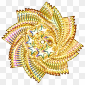 Gold Star Abomination - Illustration, HD Png Download - gold starburst png