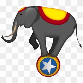 Indian Elephant, HD Png Download - circus elephant png