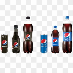 Pepsi Black Bottle Malaysia Clipart , Png Download - Size Of Pepsi Bottle, Transparent Png - pepsi bottle png