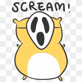 Halloween Mini Pack Messages Sticker - Cartoon, HD Png Download - scream emoji png