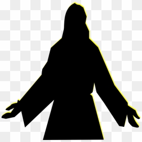 Jesus Christ Silhouette Png Clipart , Png Download - God Silhouette, Transparent Png - graveyard silhouette png