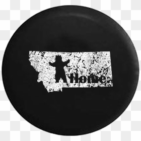 Montana Standing Bear Home State Edition Jeep Camper - Circle, HD Png Download - standing bear png