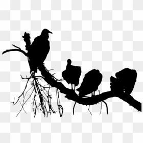 Silhouette, HD Png Download - graveyard silhouette png