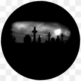 Absence From Your Grave, HD Png Download - graveyard silhouette png