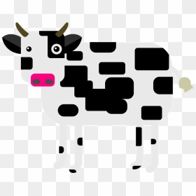 Dairy Cow Graphic Png - クローン 病 潰瘍 性 大腸 炎 覚え 方, Transparent Png - cow vector png