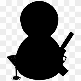 Clip Art, HD Png Download - martini glass silhouette png