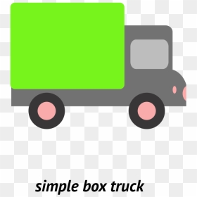 Truck, HD Png Download - box truck png