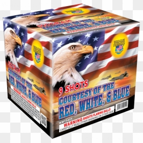 Courtesy Of The Red, White, And Blue - Courtesy Of The Red White And Blue Firework, HD Png Download - red white and blue fireworks png