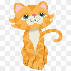 Persian Cat Kitten Whiskers Orange Lion - Transparent Background Cat Door Clip Art, HD Png Download - orange cat png