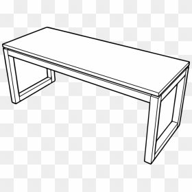 Desk,end Table,coffee Table - Coffee Table, HD Png Download - end table png