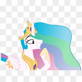 Grin Clipart Smirk - Princess Celestia Smile, HD Png Download - smirk png