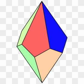 Pentagonal Trapezohedron, HD Png Download - 3d shape png