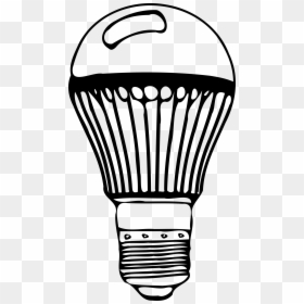 Sketch Of Led Bulb, HD Png Download - paintings png