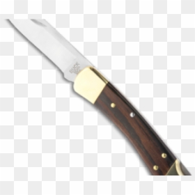 Folding Buck Knife, HD Png Download - knife clipart png