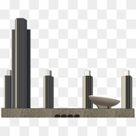 Architecture, HD Png Download - ny skyline png