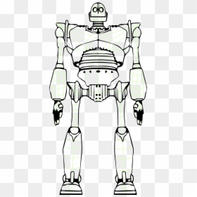 Iron Giant Line Art, HD Png Download - iron giant png