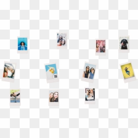 Collage, HD Png Download - polaroid photo frame png