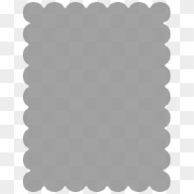 Scalloped Border Scalloped Rectangle, HD Png Download - paper edge png