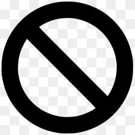 Nope Icon, HD Png Download - white circle.png