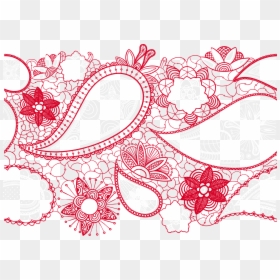 Vector Lace Lace Pattern, HD Png Download - lace overlay png