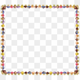 Clip Art Cake Borders, HD Png Download - sprinkles border png
