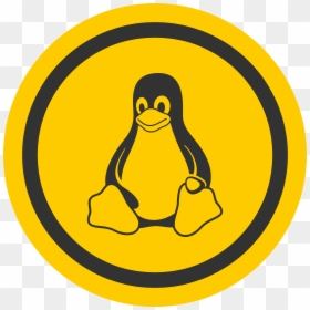 Penguin Vector Logo - Linux Logo Transparent Png, Png Download - penguin logo png