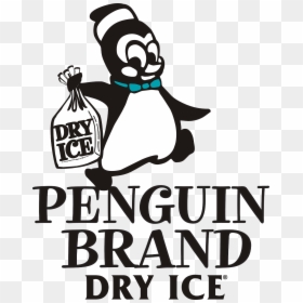 Penguin Dry Ice Logo, HD Png Download - penguin logo png