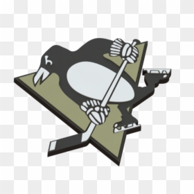 Pittsburgh Penguins Logo 3d Print - Pittsburgh Penguins Logo 3d, HD Png Download - penguin logo png
