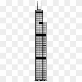 Tower, HD Png Download - sears tower png