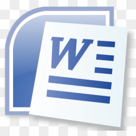 Logo Word 2007 Png, Transparent Png - microsoft word icon png