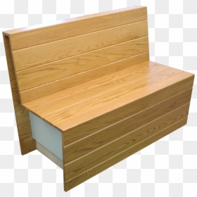 Bench, HD Png Download - single wood plank png