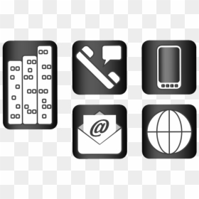 Business Card Location Icon Png, Transparent Png - microsoft word icon png