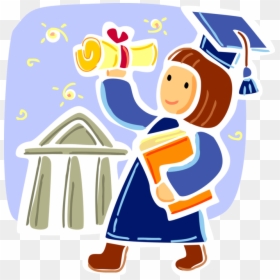 Clip Art, HD Png Download - graduation vector png